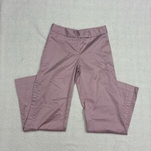 Pink Bebe Low Rise Y2K Made In The USA Pants with a touch of glamour Size 10